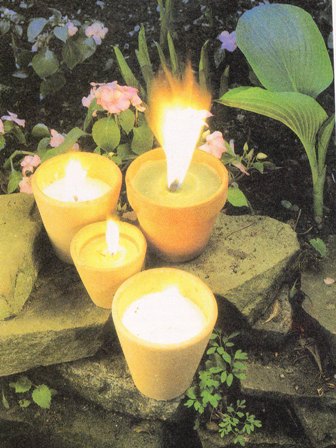 velas de naranja